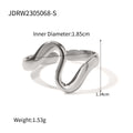 Steel Ring Titanium Steel No Fading - Norellé