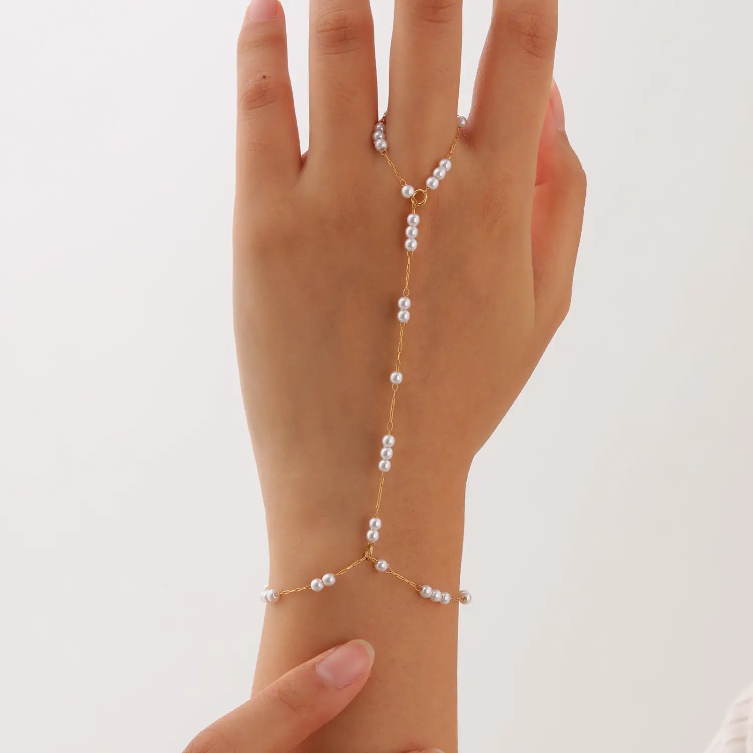 Stainless Steel Hand Support Chain Snake Double Layer Twin