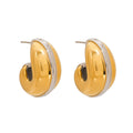 Titanium Steel Earrings Niche Earrings Stainless Steel - Norellé