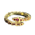 French Rose Zircon Light Luxury High-grade Ring - Norellé