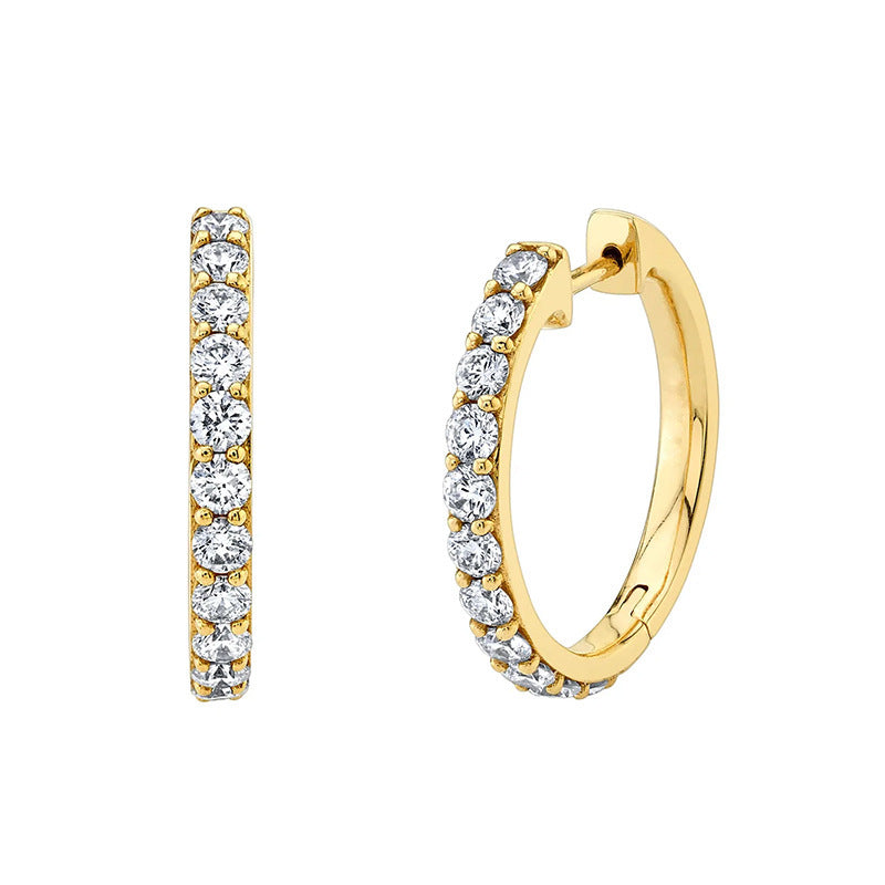 Luxury Zircon Earrings Ear Ring - Norellé