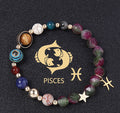 Natural Stone Hemp Stone Cut Surface Eight Planets Personalized Fashionable All-match - Norellé