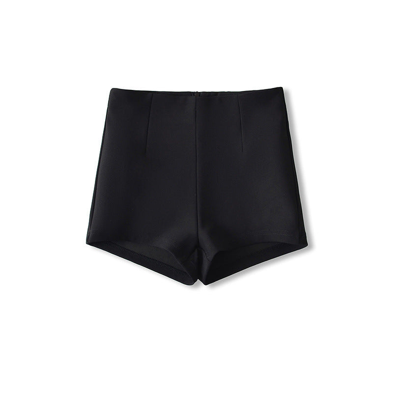 Black High Waist Casual Suit Pants Women's Loose Feeling - Norellé