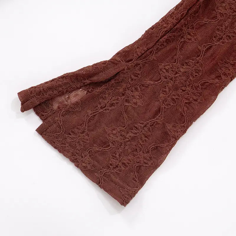 Women’s Mesh One-piece Dress Solid Color