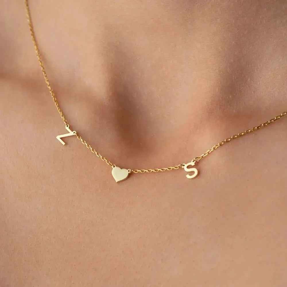 DIY English Multi Letter Necklace For Ladies - Norellé