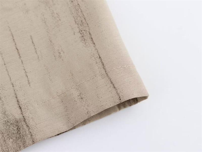 V-neck Buttons Decorative Lace-up Sleeveless Waistcoat Vest Wide-leg Casual Pants Suit