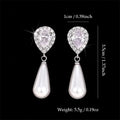 Water Drop Creative Drop Earrings Inlay - Norellé