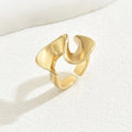 Index Finger Electroplating Adjustable All-Match Ring - Norellé
