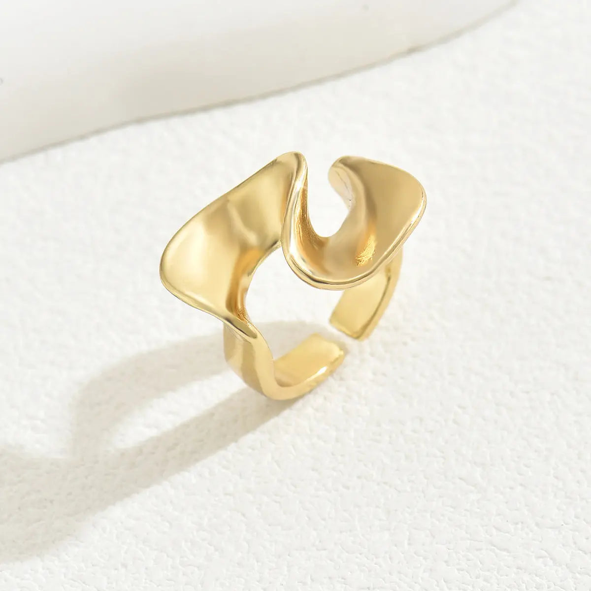 Index Finger Electroplating Adjustable All-Match Ring - Norellé