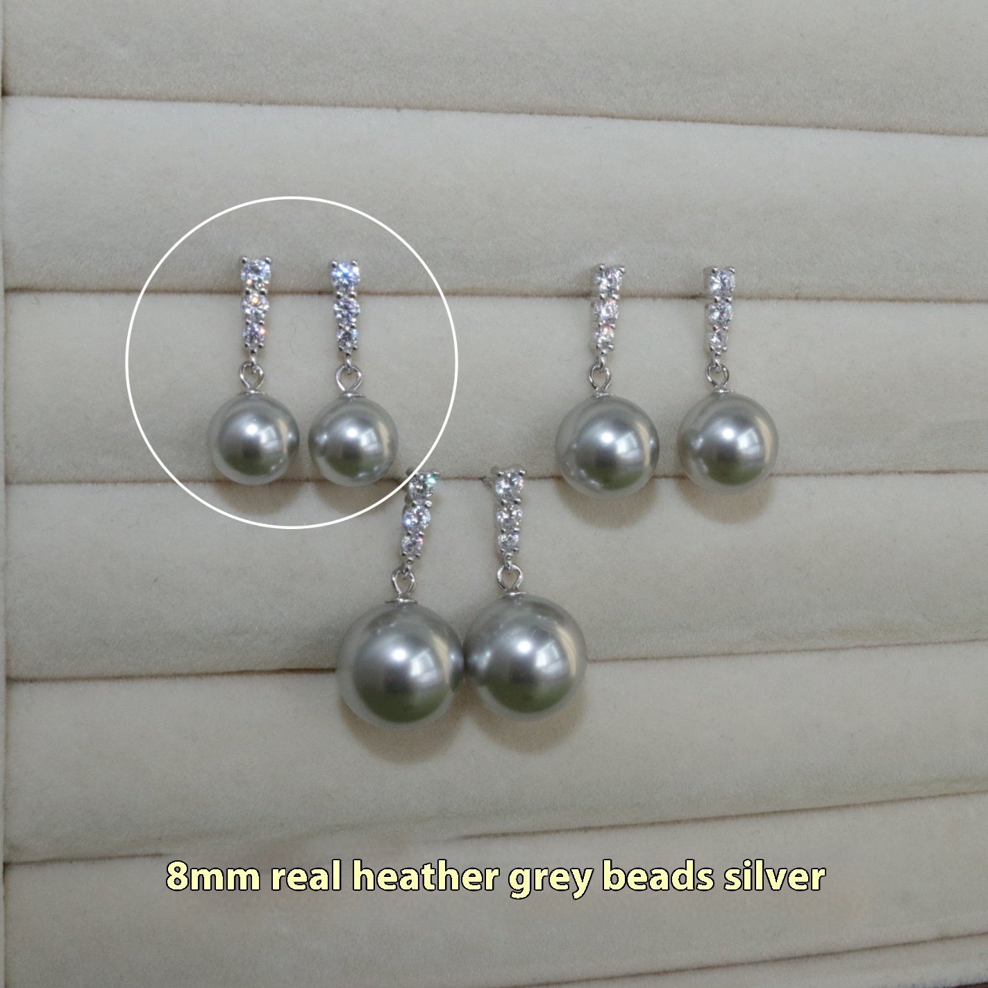 Pearl S925 Silver Stud Earrings For Women - Norellé