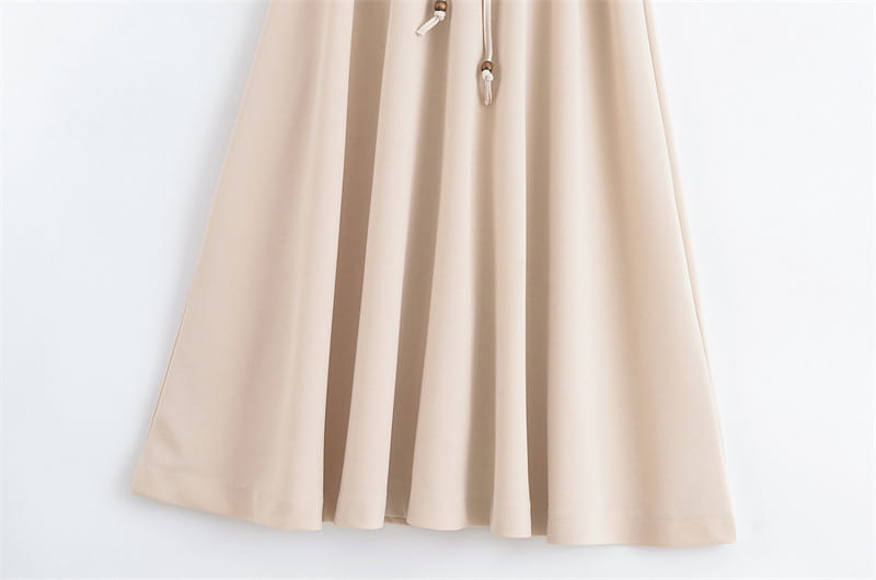 Summer Lace-up Hanging Collar Sleeveless Dress