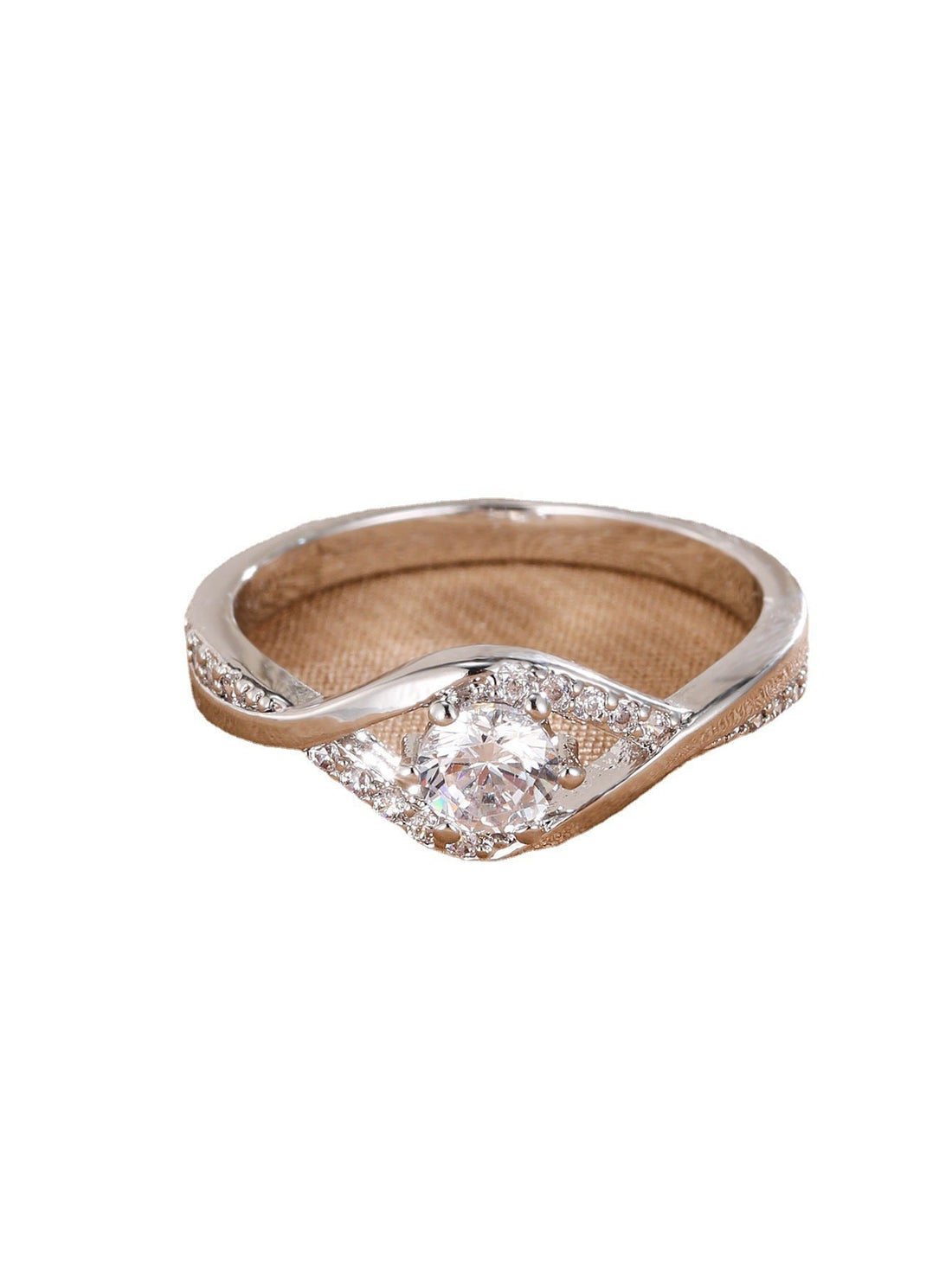 Snow Snowflake Micro Setting Ring - Norellé