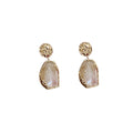 Women's Fashion Retro Maillard Irregular Earrings - Norellé
