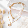 Popular Retro Simple Double-layer Pearl - Norellé