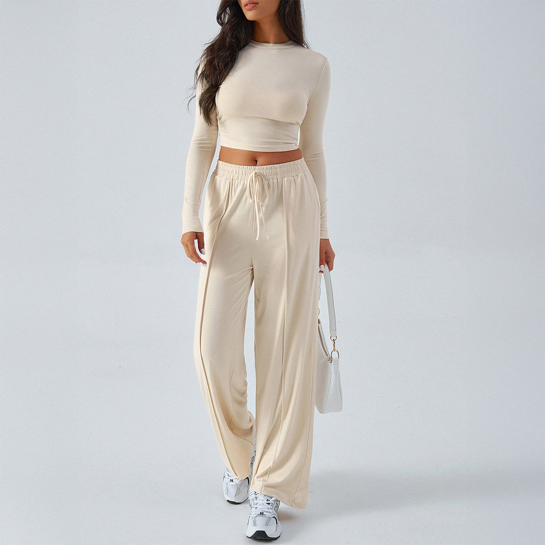 Yoga Sports Long Sleeve Inner Wear Trousers Suit Women - Norellé