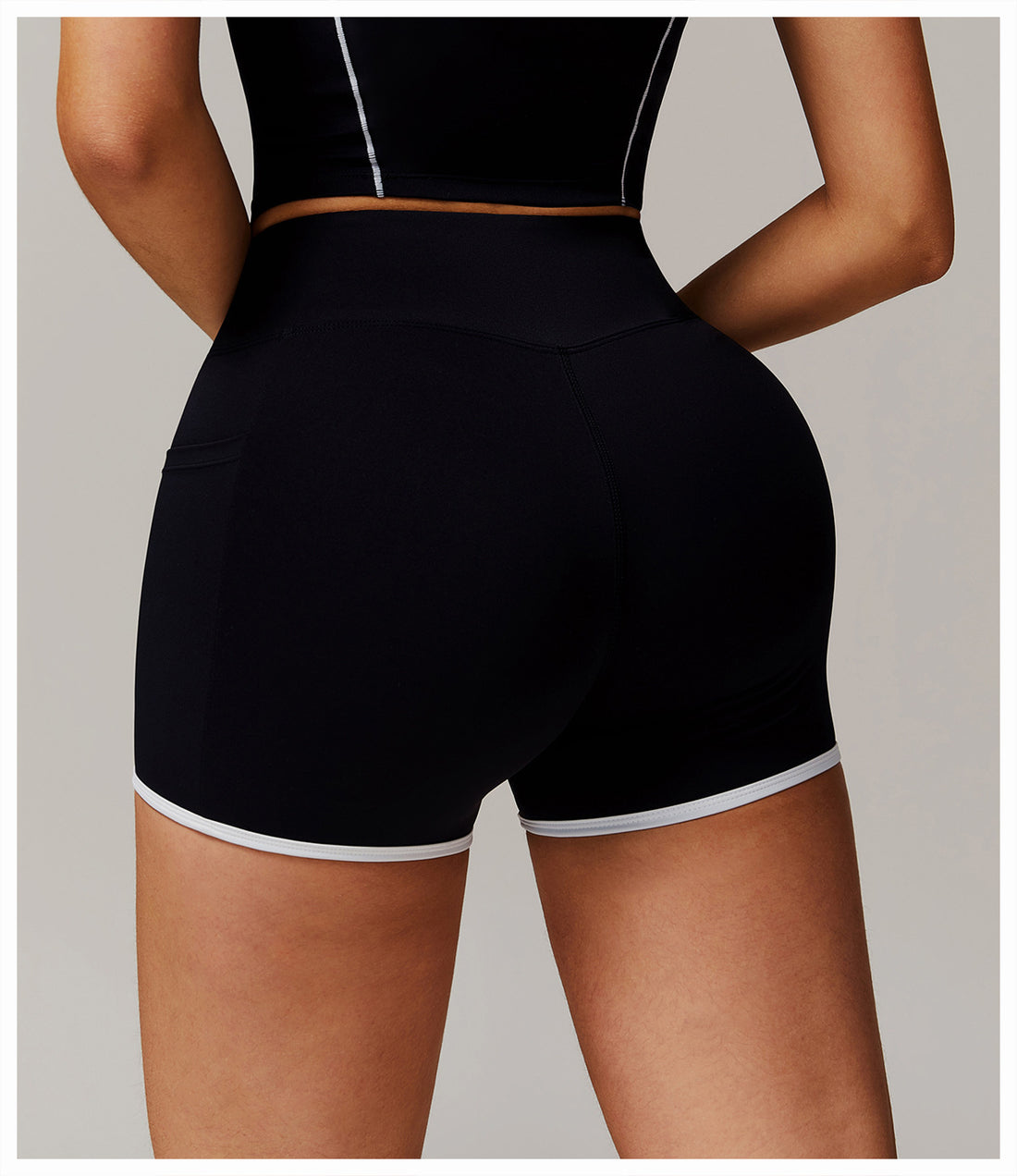 Nude Feel Yoga Shorts High Waist Sports And Fitness Shorts - Norellé