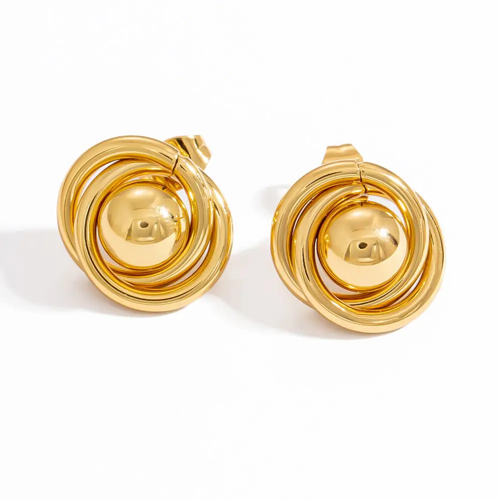 Titanium Steel Ear Studs Female