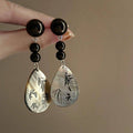 High-grade Pearl Vintage Tassel Earrings - Norellé