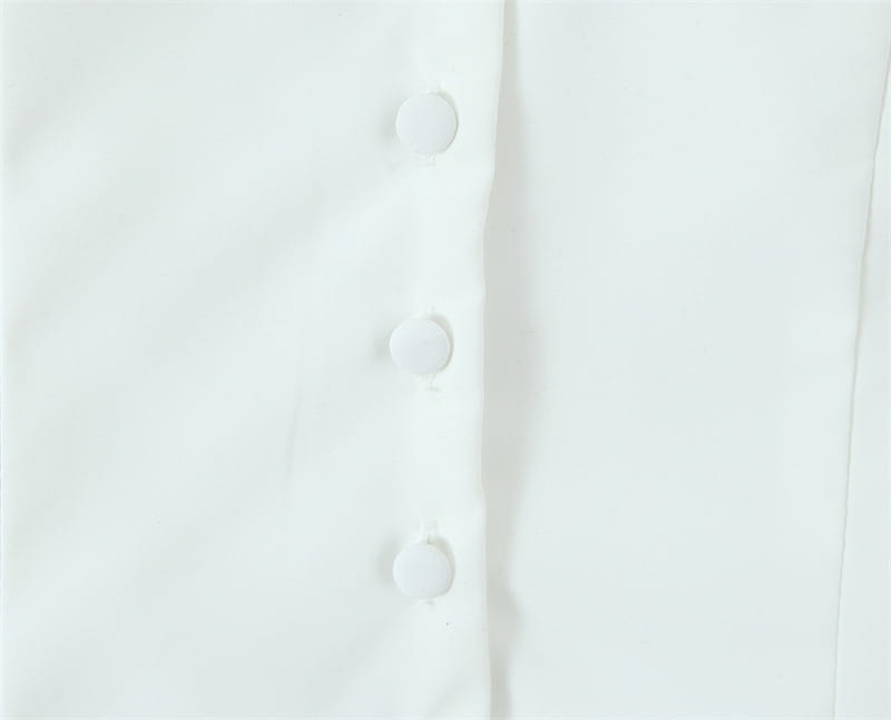 French Elegant Style Casual V-neck Backless Lace Up Halterneck Vest Short Skirt