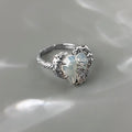 Shiny Geometric Ring Female Fashion Temperament Multi-layer Line Open Ring I - Norellé