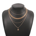 Multilayer Trend Elegant Jewelry Long Snake Chain Crystal - Norellé