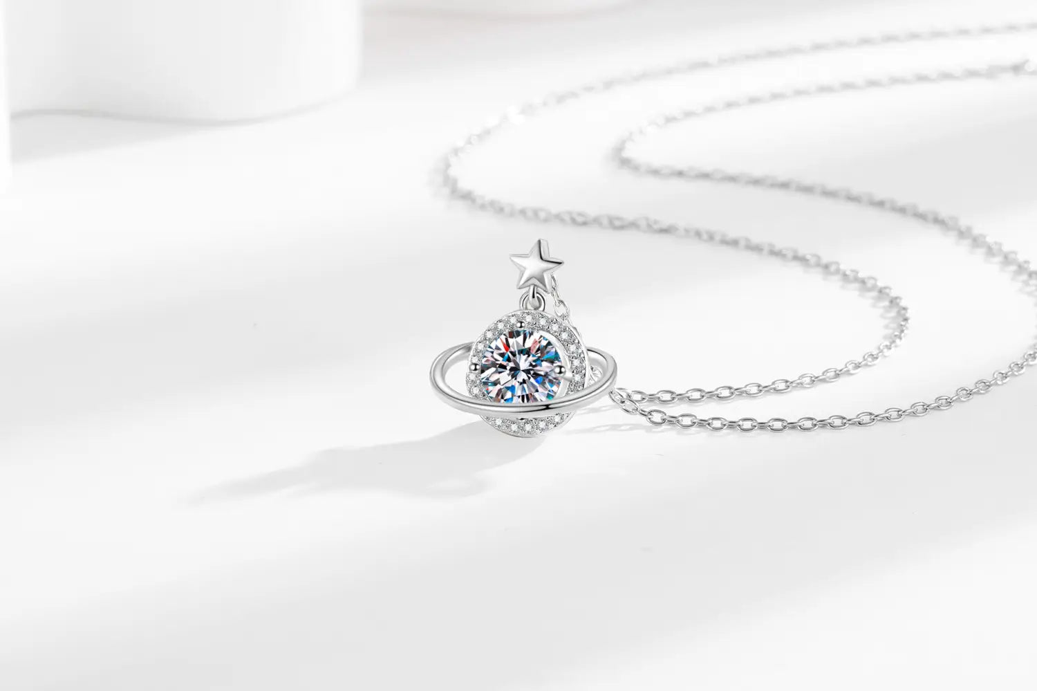 Planet Surround Necklace For Women XINGX Special-interest Design