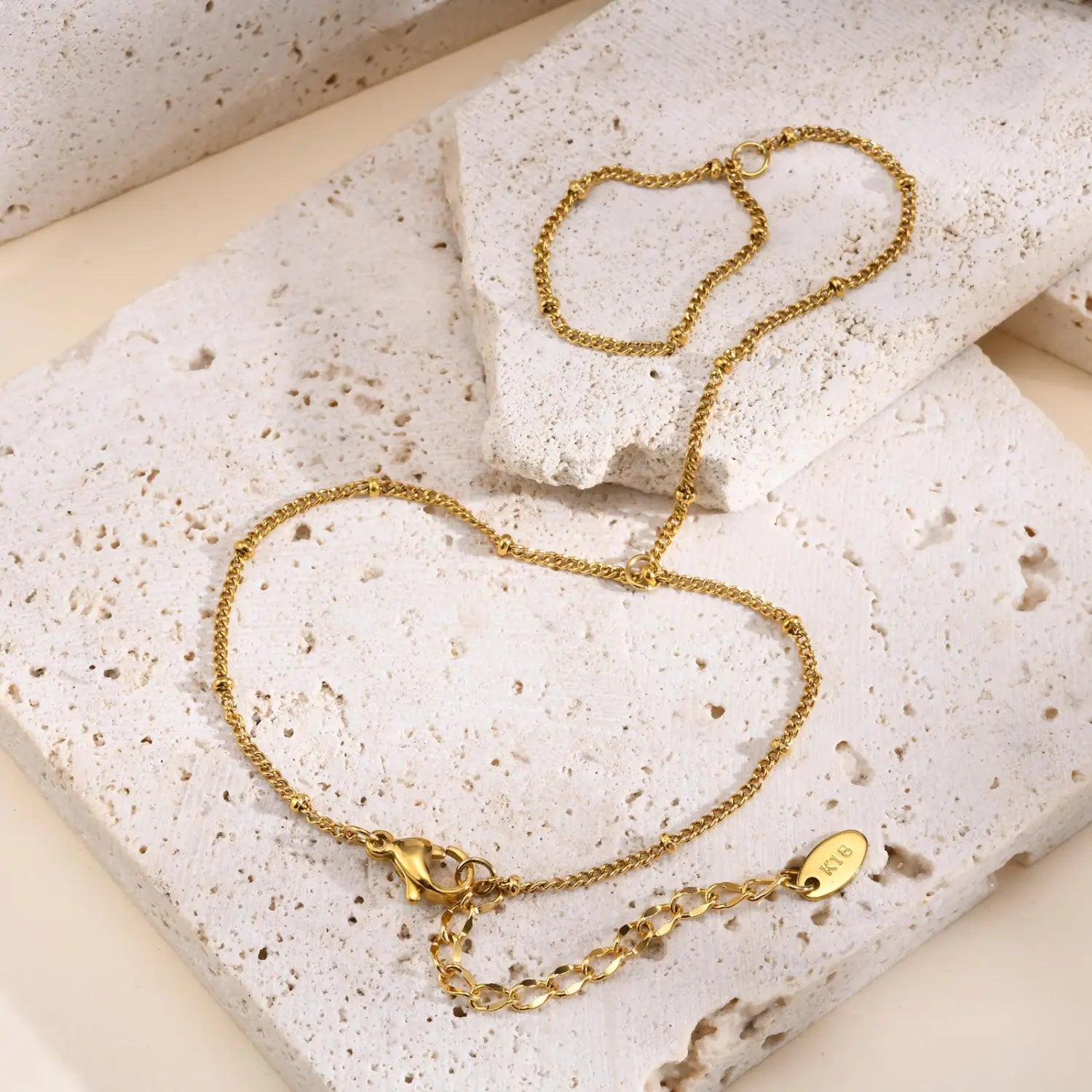 Stainless Steel Hand Support Chain Snake Double Layer Twin