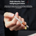 Single-wrap Bracelet Crescent Moon High Density Smooth And White - Norellé