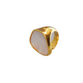 Brass 18K Gold Plating European And American Style Ring - Norellé