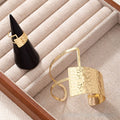 Geometric Lines Hollow Open-end Bracelet Suit Simple Advanced - Norellé
