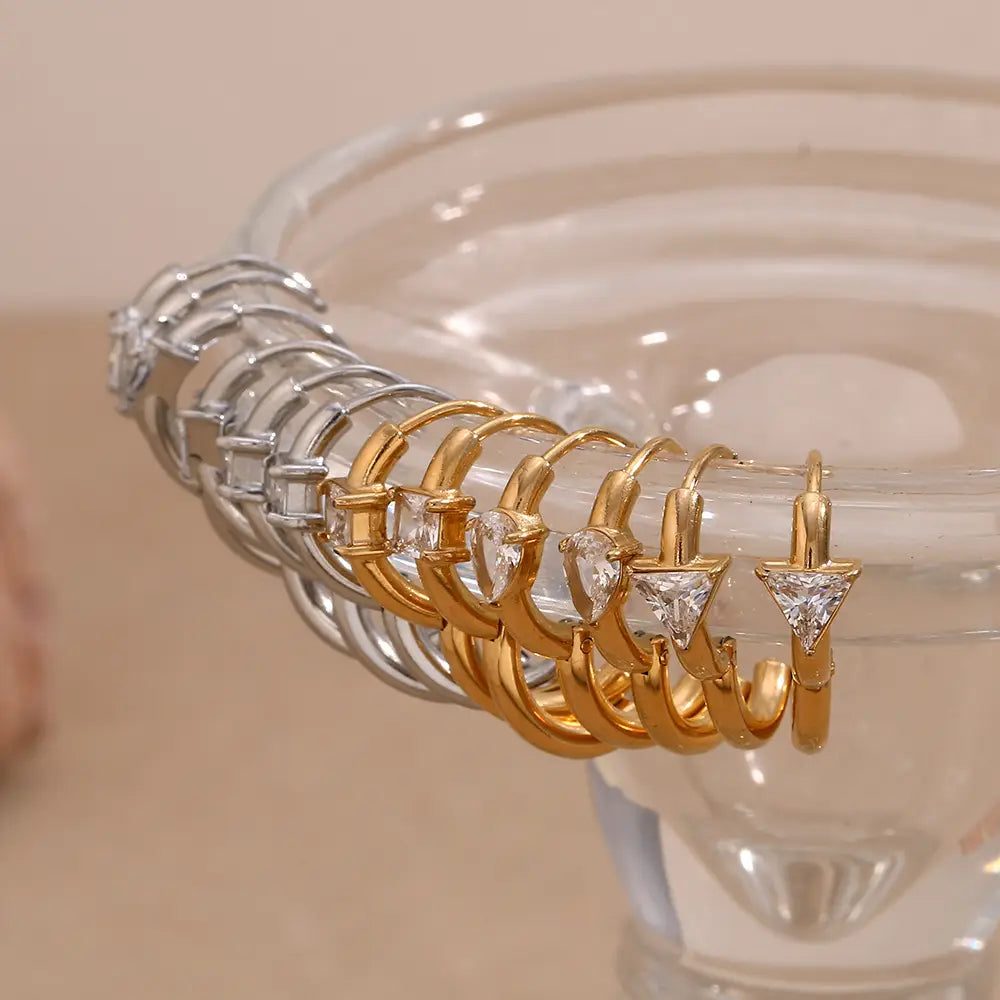 Niche Stainless Steel Ear Clip Women