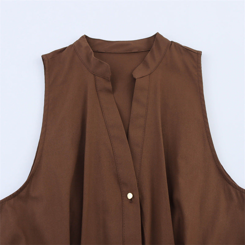 With Belt Midi Skirt Dress - Norellé