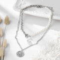 Popular Retro Simple Double-layer Pearl - Norellé