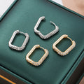 High-grade Round Ring Earrings Women - Norellé