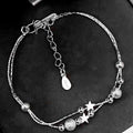Design Double Circles Star Bracelet Female Fashion - Norellé
