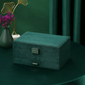 3 Layer Jewellery Box Organizer Rings Necklaces Jewellry Storage Case Box - Norellé