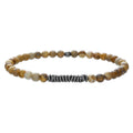 Simple Turquoise Wooden Bead Bracelet - Norellé