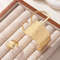 Geometric Lines Hollow Open-end Bracelet Suit Simple Advanced - Norellé