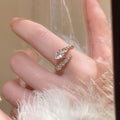 Niche High-grade Zircon Snake Ring - Norellé