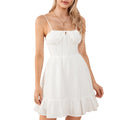 Elegant Women Summer Lace Floral Patchwork Corset Mini Dress - Norellé