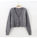 Short Style High-waisted Slim Sweater - Norellé
