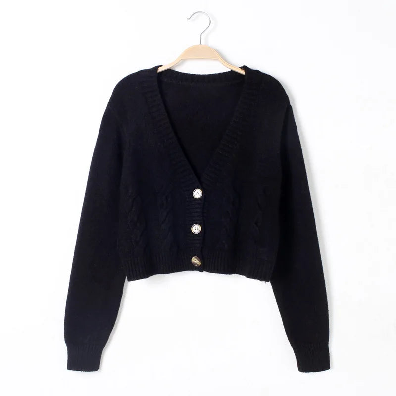 Short Style High-waisted Slim Sweater - Norellé