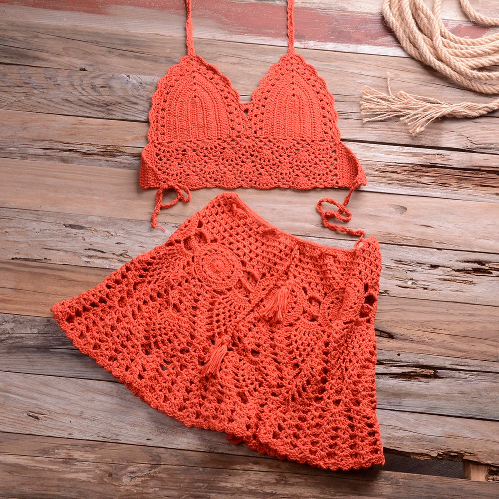 Two-piece Crochet Women Bikini Set - Norellé
