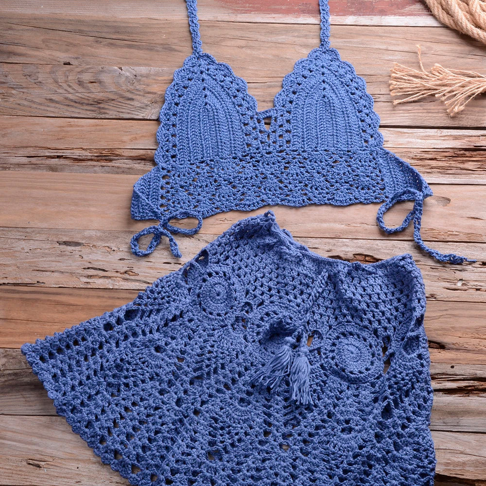 Two-piece Crochet Women Bikini Set - Norellé