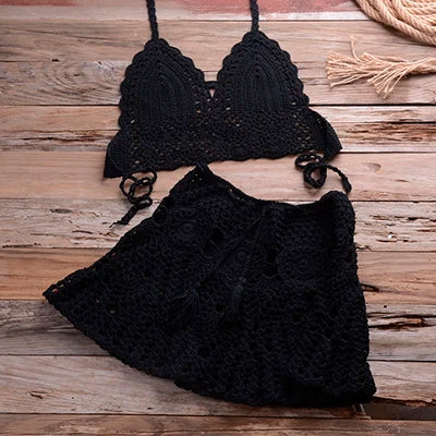 Two-piece Crochet Women Bikini Set - Norellé
