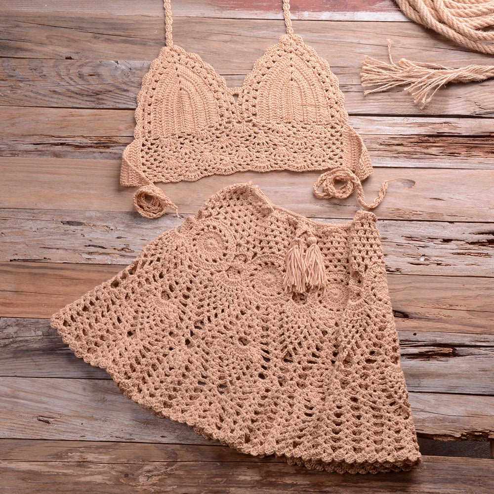 Two-piece Crochet Women Bikini Set - Norellé