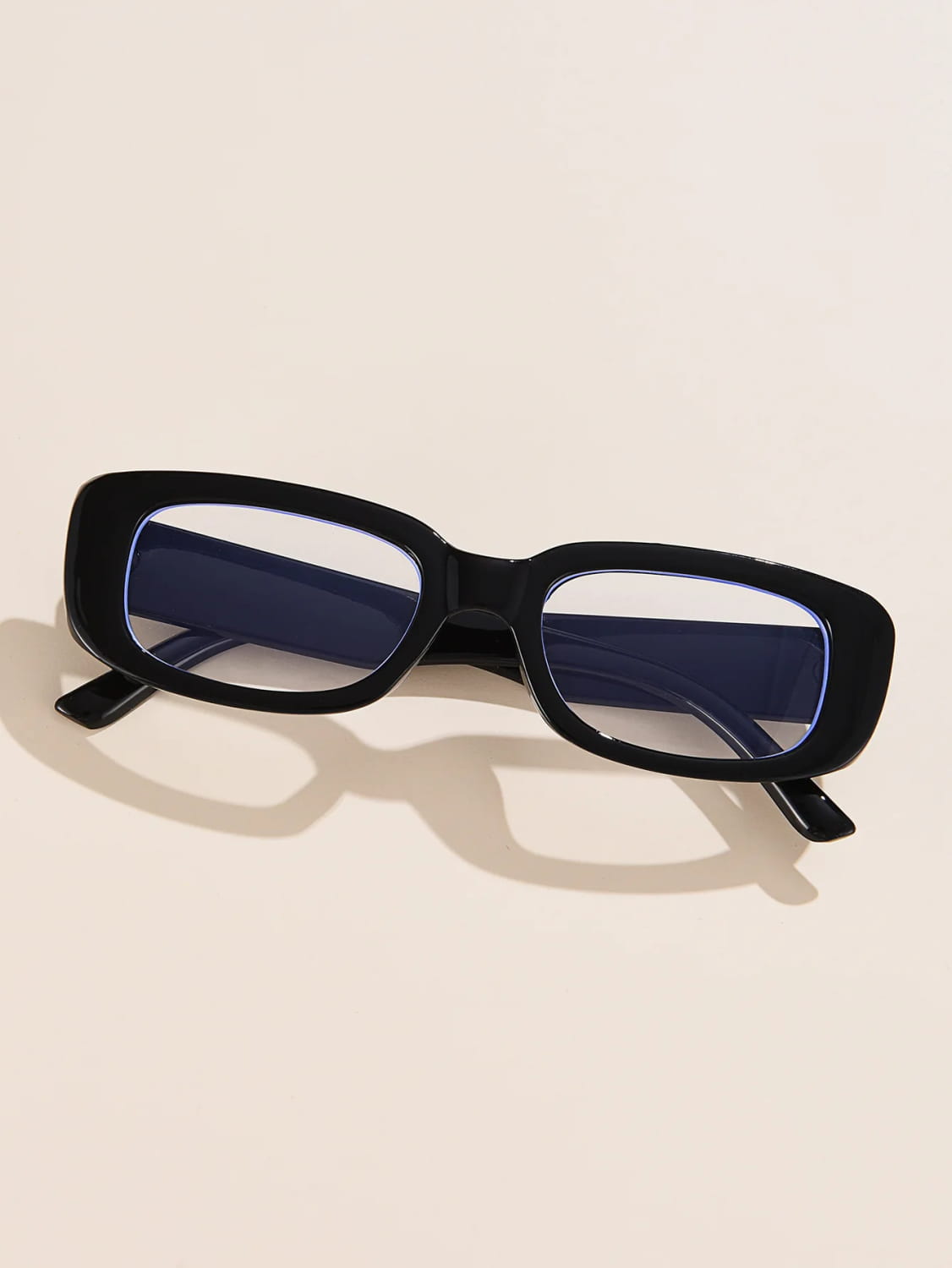 Green Rectangle Sunglasses Women