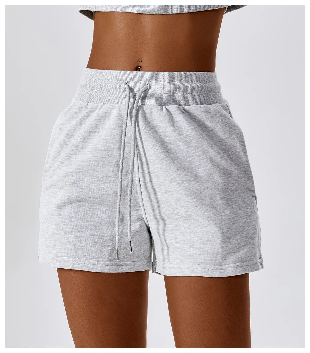 Hoodie Set Breathable Cotton Fabric Elastic Waist Elastic - Norellé