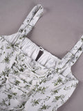 High Quality Women's Summer Sundress Floral Print Dresses Elegant Midi - Norellé