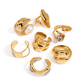 Titanium Steel No Fading Stainless Steel Pearl Ring - Norellé